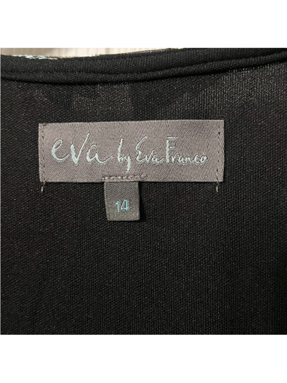 EVA BY EVA FRANCO Embroidered Floral  Maxi Wrap Dress size 14 - Picture 13 of 16